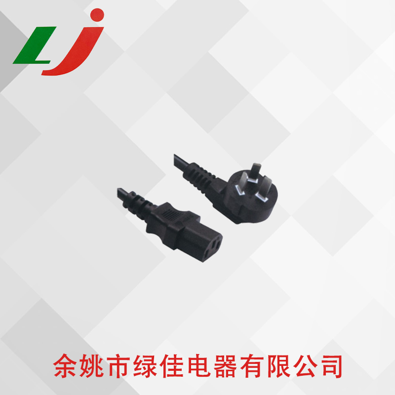 三芯中国插头品字尾ST3